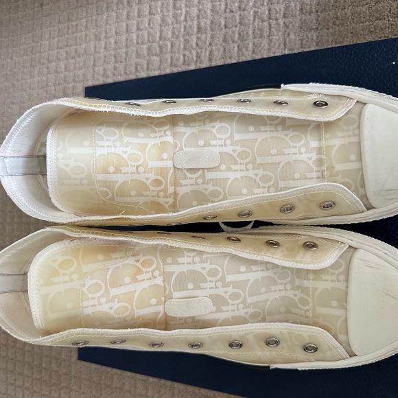 White Dior Oblique Transparency Size 41 - Picture 4 of 6